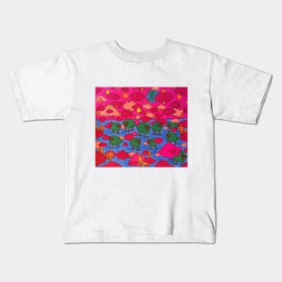 Foxes in the Spacesheep Kids T-Shirt